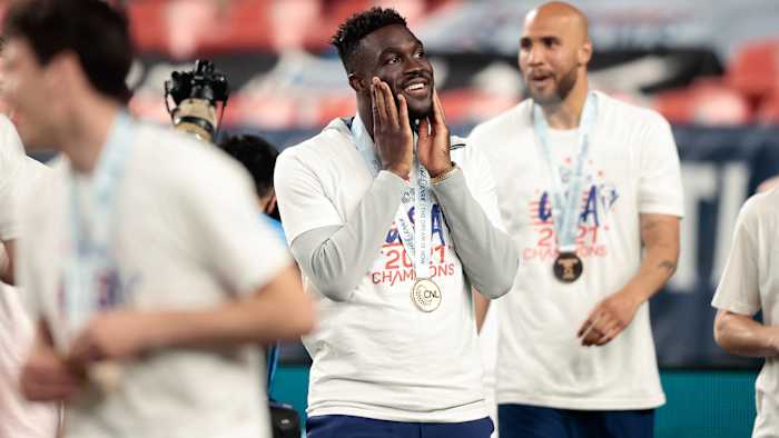 USMNT striker Daryl Dike